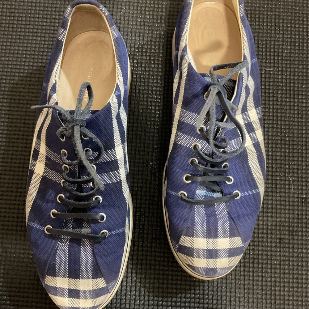 Authentic vintage Burberry sneakers